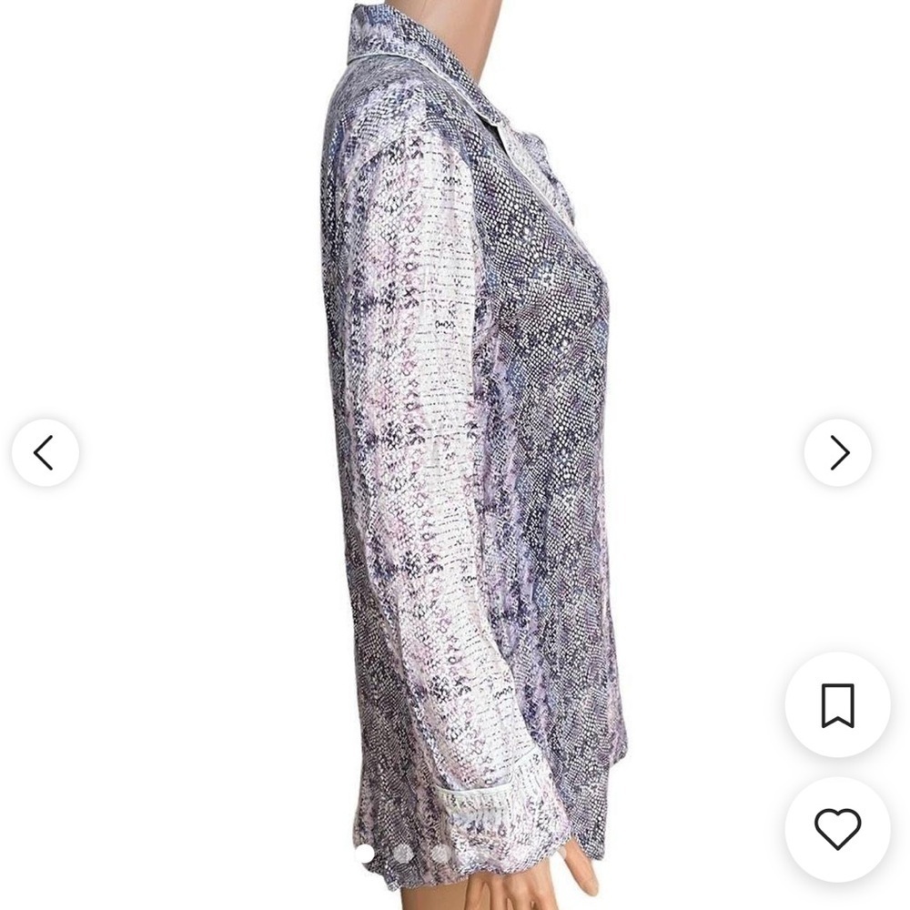 Victoria’s Secret Nwot Python Print Sleep Shirt N… - image 2